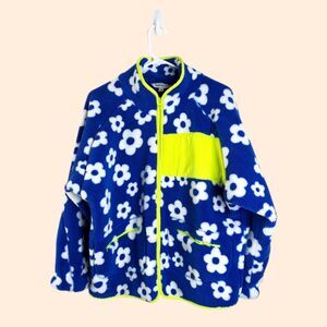 Davi Dani Floral Fleece Jacket